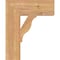 Ekena Millwork Funston Block Smooth Bracket, Western Red Cedar, 5 1/2"W x 18"D x 22"H BKT06X18X22FST05SWR - alternate 2